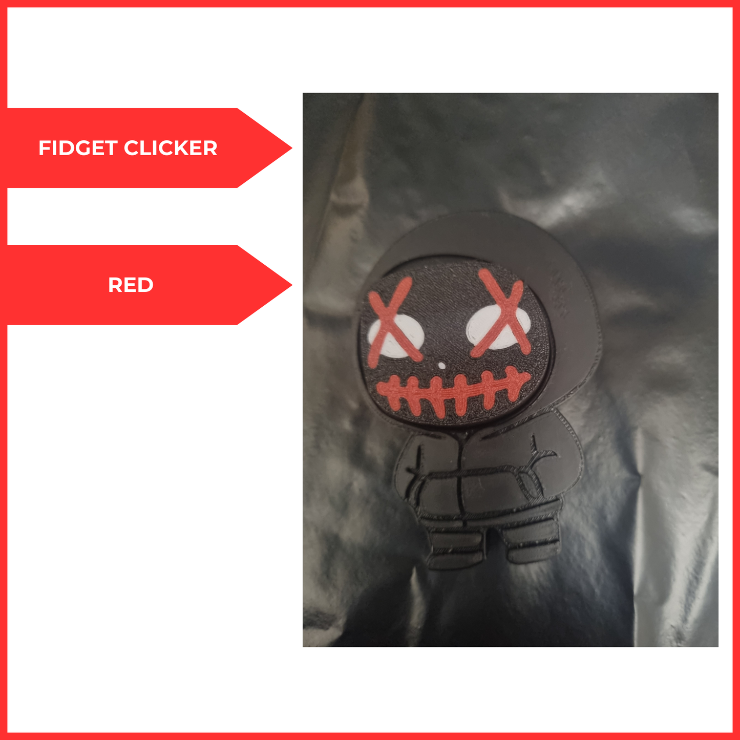 RED MASKED MAN CLICKER