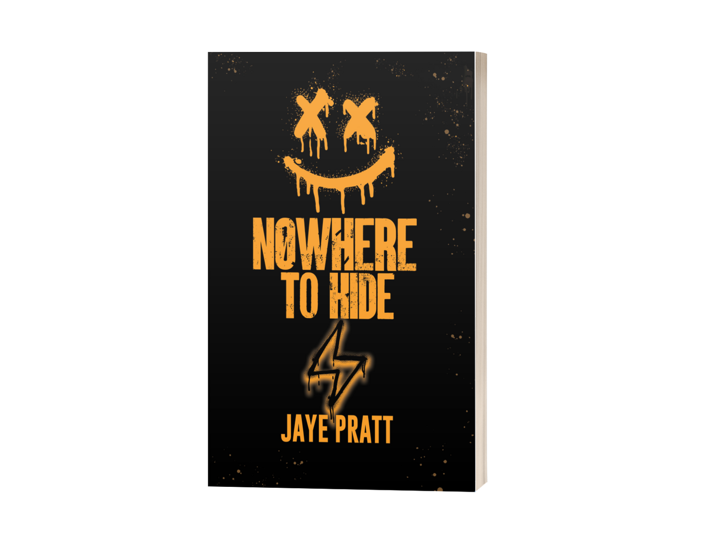 NOWHERE TO HIDE GLITTER BOOK (DAMAGED)