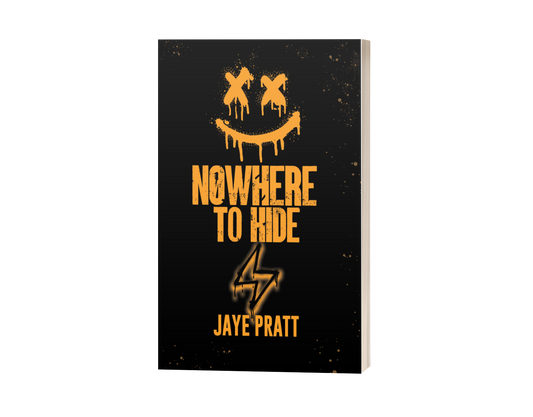 NOWHERE TO HIDE GLITTER BOOK (DAMAGED)