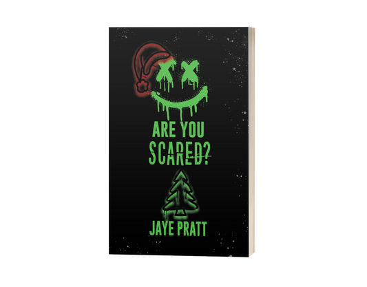 ARE YOU SCARED? GLITTER BOOK (NO DAMAGE)