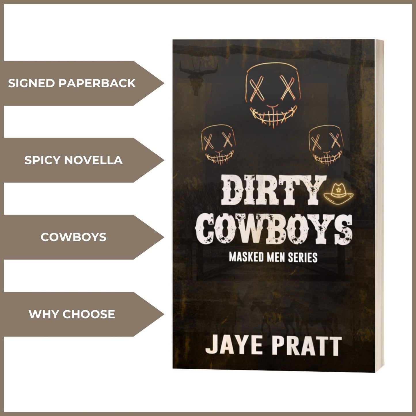DIRTY COWBOYS PAPERBACK