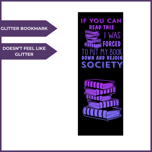 IF YOU CAN READ THIS BOOKMARK