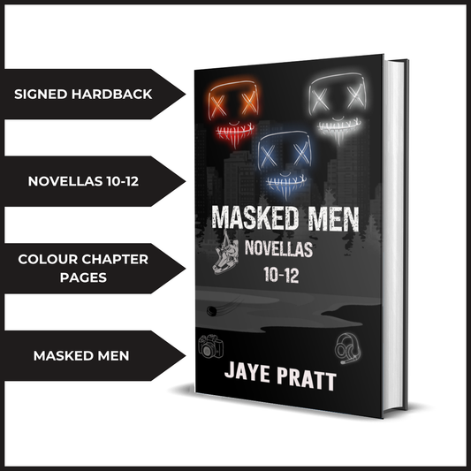 MASKED MEN OMNIBUS 10-12 HARDBACK