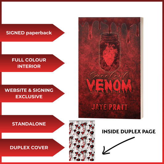 SWEETEST VENOM DUPLEX PAPERBACK
