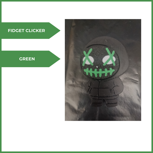 GREEN MASKED MAN CLICKER