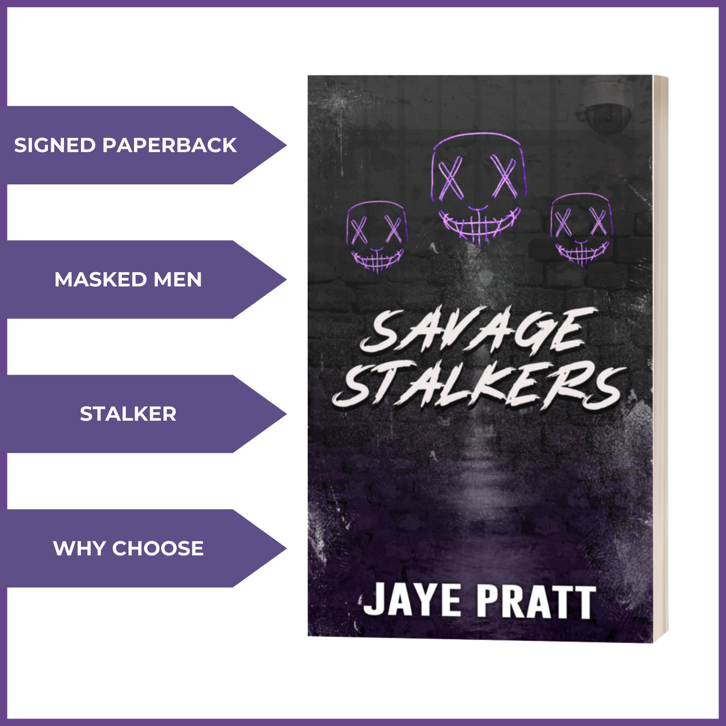 SAVAGE STALKERS PAPERBACK PRE ORDER